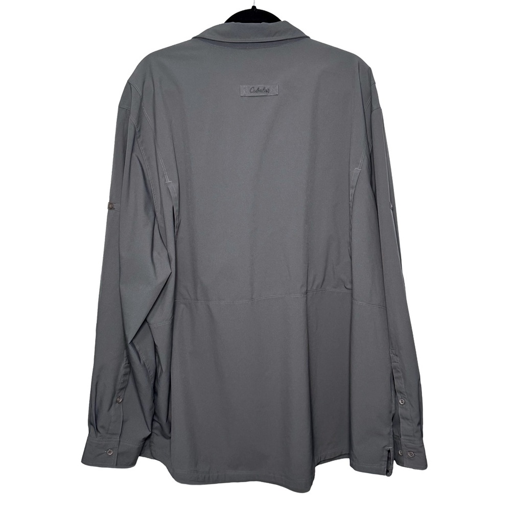 Cabela’s Guidewear Men’s 3XL Outdoor Button Down Vented Long Shirt UPF Fishing - Picture 2 of 12